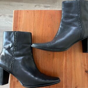 a.n.a Black Ankle Boots